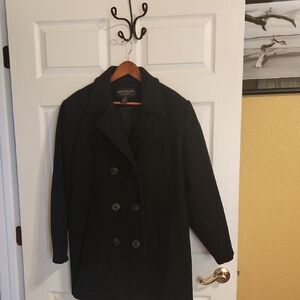 Centagrade Black Women's Pea Coat